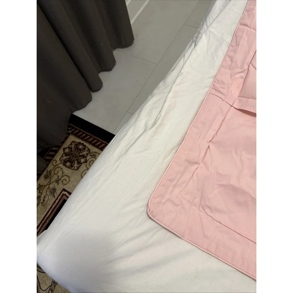Vintage New Jcpenney Standard Pillow Sham 21 X 27 Made In Usa Pink Rose